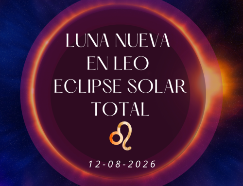 Luna Nueva en Leo con eclipse solar total 12-08-2026