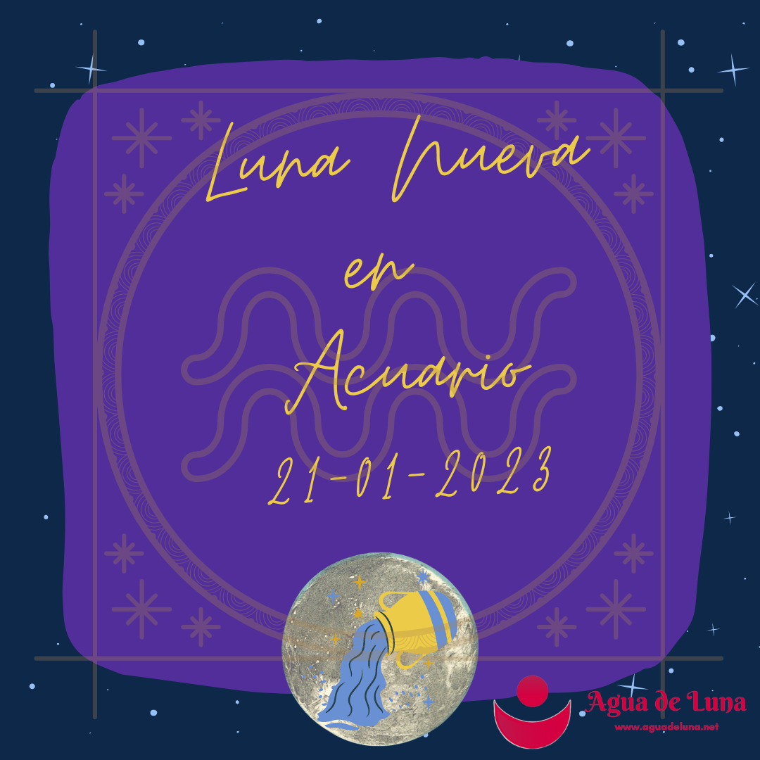 Luna Nueva en Acuario 21-01-2023