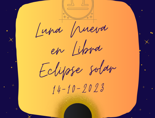 Luna Nueva con eclipse en Libra 14-10-2023