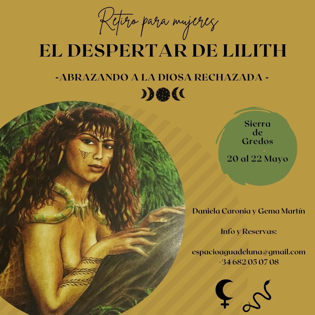 Retiro para mujeres “El despertar de Lilith” 20- 22 de Mayo  Sierra de Gredos